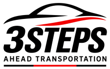 3Steps Automotive Transportation Logo